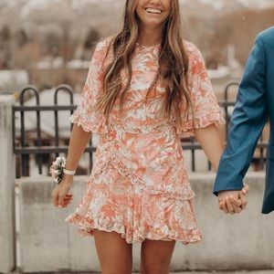 the prettiest dress ever!! size small, pink, girly, flirty, and so comfy.